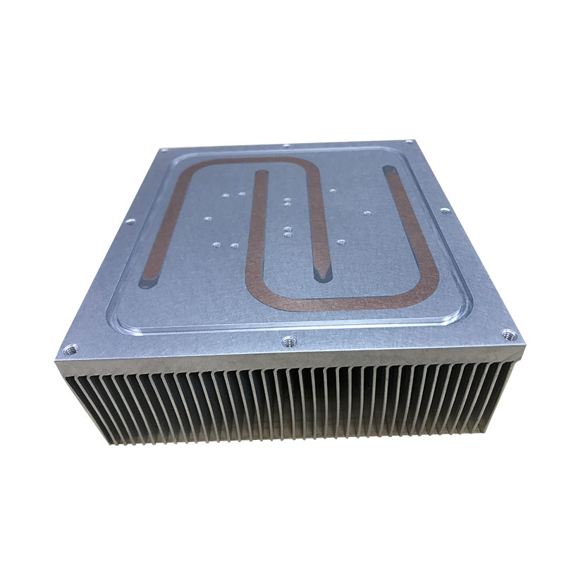 Kühlrippen-Kühlkörper mit Wärmerohr für die Kühlung von 300-W-LED-Bühnenbeleuchtungen